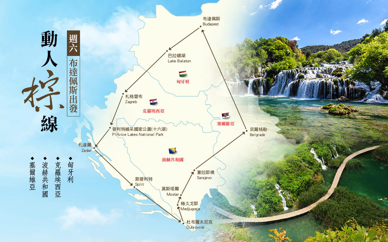 動人棕線-布達佩斯出發